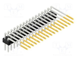 Connector: pin strips; pin header; male; PIN: 32; 2.54mm; THT; 2x16