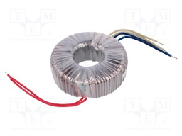 Transformer: toroidal; 300VA; 230VAC; 14V; 14V; 10.71A; 10.71A; IP00