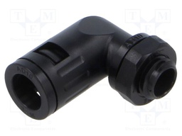 Cable gland; Gland: M12; polyamide; Pitch: 1.5; Type: angular