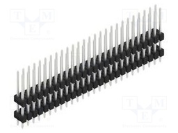 Connector: pin strips; pin header; male; PIN: 52; 2.54mm; THT; 2x26
