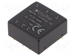 Converter: DC/DC; 6W; Uin: 40÷160V; Uout: 15VDC; Uout2: -15VDC; 1"x1"