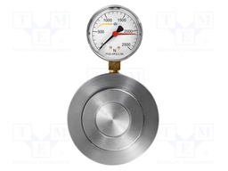 Meter: force; analogue; 0÷2,5kN; Resol: 100N; 1.95%; Unit: N; M6 x2
