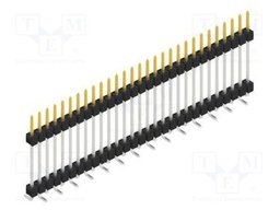Connector: pin strips; pin header; male; PIN: 29; 2.54mm; SMT; 1x29