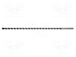 Drill bit; for concrete; Ø: 10mm; L: 400mm; cemented carbide