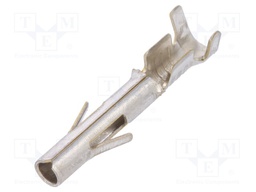 Contact; female; 20AWG÷16AWG; tinned; crimped,on cable; 10A; brass