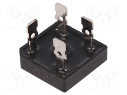Single-phase bridge rectifier; Urmax:100V; If:25A; Ifsm:400A