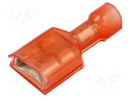 Terminal: flat; 6.3mm; 0.8mm; female; 0.32÷0.82mm2; crimped; tinned