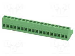 PCB connector, nominal cross section: 2.5 mm?, color: green,