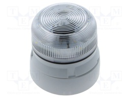 Signaller: lighting; flashing light; white; Flashguard; 230VAC