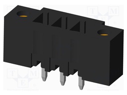 Connector: pluggable terminal block; socket; male; on PCBs
