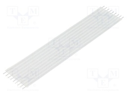 Connector: jumper cable; Cable ph: 2.54mm; L: 101.6mm; straight