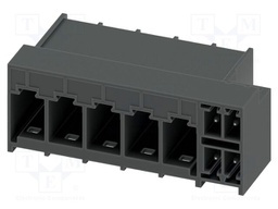 PCB hybrid header, nominal cross section: 6 mm?, color: blac