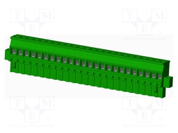 Connector: pluggable terminal block; plug; female; angled 90°