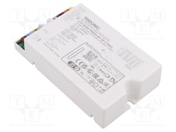 Power supply: switched-mode; LED; 40W; 18÷64VDC; 200÷1050mA; IP20