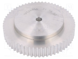Belt pulley; T5; W: 10mm; whell width: 21mm; Ø: 94.64mm; aluminium