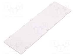 Filter; transparent; Mat: ABS; Application: ZD1008J-ABS-V0
