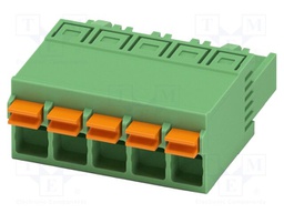 PCB connector, nominal cross section: 2.5 mm?, color: green,