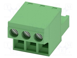 PCB connector, nominal cross section: 2.5 mm?, color: green,