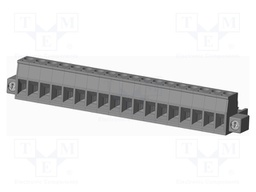 Connector: pluggable terminal block; plug; female; straight; grey