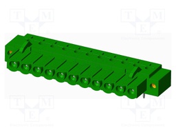 Connector: pluggable terminal block; socket; female; angled 90°