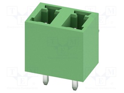 PCB headers, nominal cross section: 1.5 mm?, color: green, n