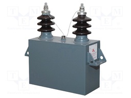 Capacitor: energy; Q@50Hz: 133kVAR; 12.12kVAC; 11A; 350x150x315mm