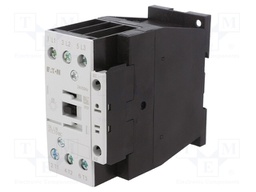 Contactor: 3-pole; NO x3; 24VAC; 18A; DIN,on panel; DILL18; 690V