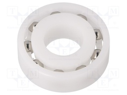 Bearing: ball; Øint: 17mm; Øout: 40mm; W: 12mm; Cage: polyamide