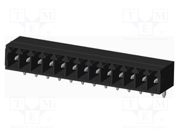 Connector: pluggable terminal block; socket; male; on PCBs