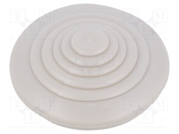 Grommet; grey; 2.5÷3mm; Size: PG21
