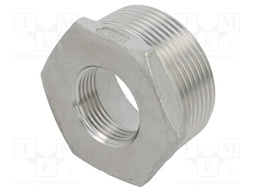 Male-female,reductive; max.10.5bar; 1.4408 stainless steel