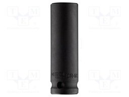 Socket; 6-angles,impact; HEX 15mm; 1/2"; Socket bit length: 78mm