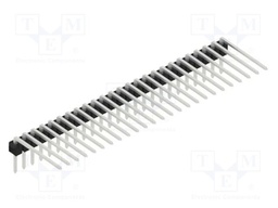 Connector: pin strips; pin header; male; PIN: 25; 2.54mm; THT; 1x25