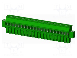 Connector: pluggable terminal block; plug; female; angled 90°