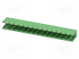 PCB headers, nominal cross section: 2.5 mm?, color: green, n