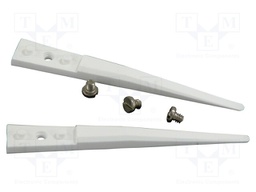 Kit of tips; 50mm; Blade tip shape: flat; universal; 2pcs.