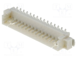 Socket; wire-board; male; PicoBlade; 1.25mm; PIN: 15; SMT; 1A; tinned