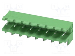 PCB headers, nominal cross section: 2.5 mm?, color: green, n