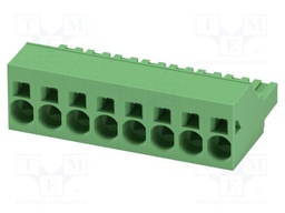PCB connector, nominal cross section: 16 mm?, color: green,