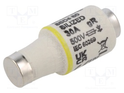 Fuse: fuse; gR; 30A; 500VAC; 500VDC; industrial; DII; SILIZED
