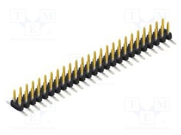 Connector: pin strips; pin header; male; PIN: 50; 2mm; SMT; 2x25