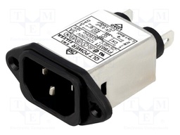 Connector: AC supply; socket; male; 3A; 250VAC; IEC 60320; -25÷85°C