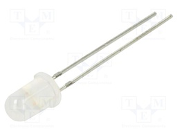 LED; red,green; 5mm; 140°; 2VDC,2.1VDC; Red lumin: 8mcd