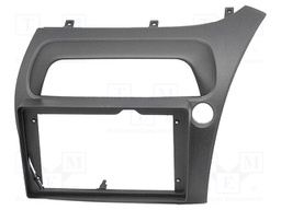 Radio frame; Honda; black; 9"