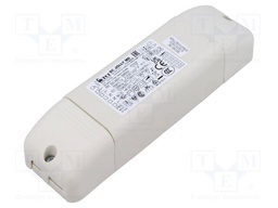 Power supply: switched-mode; LED; 2÷47VDC; 350÷900mA; 220÷240VAC