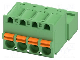 PCB connector, nominal cross section: 2.5 mm?, color: green,