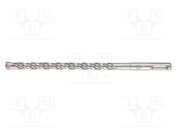 Drill bit; for concrete; Ø: 10mm; L: 260mm; cemented carbide