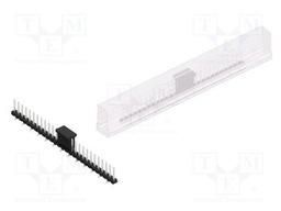 Connector: pin strips; pin header; male; PIN: 27; 2.54mm; SMT; 1x27