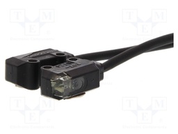 Sensor: photoelectric; Range: 2m; transmitter-receiver