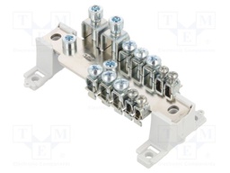 Splice terminal: distribution block; screw terminal; ways: 1